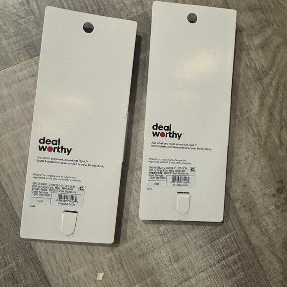 Deal Worthy !!2!! Clear I Phone Cases For iPhone 15,14,13 BOGO - Picture 2 of 3